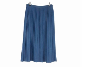 Pleated Knit Vintage Skirt - Etsy
