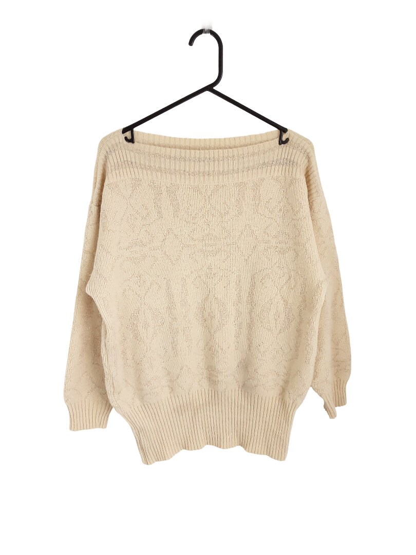 美品　Rubia wear 　jumper Women's Cashmere-blend jumper with cut-out logo | Beige | Diesel