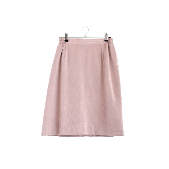 Pink skirt mid clearance length