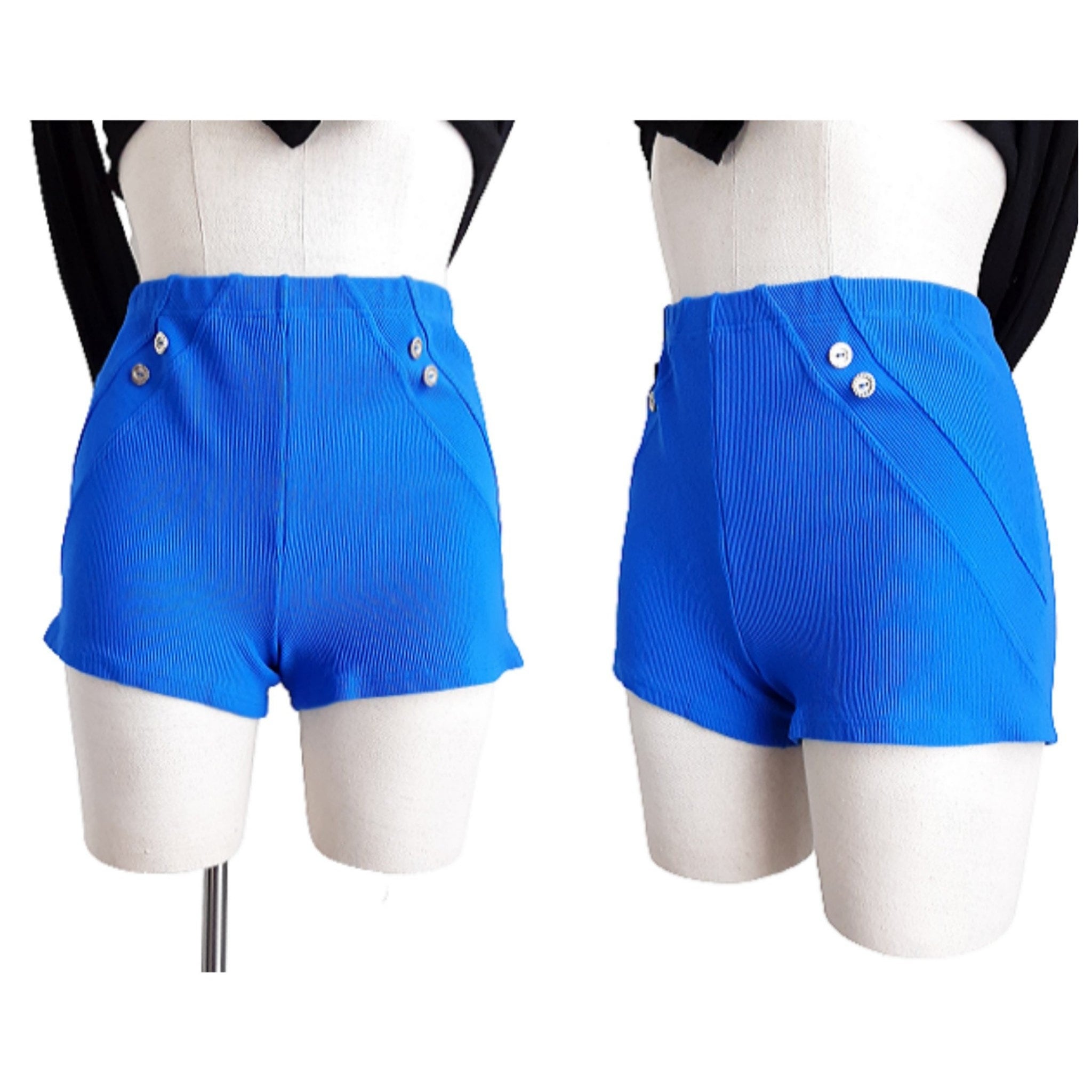 Back Zip Shorts -  UK