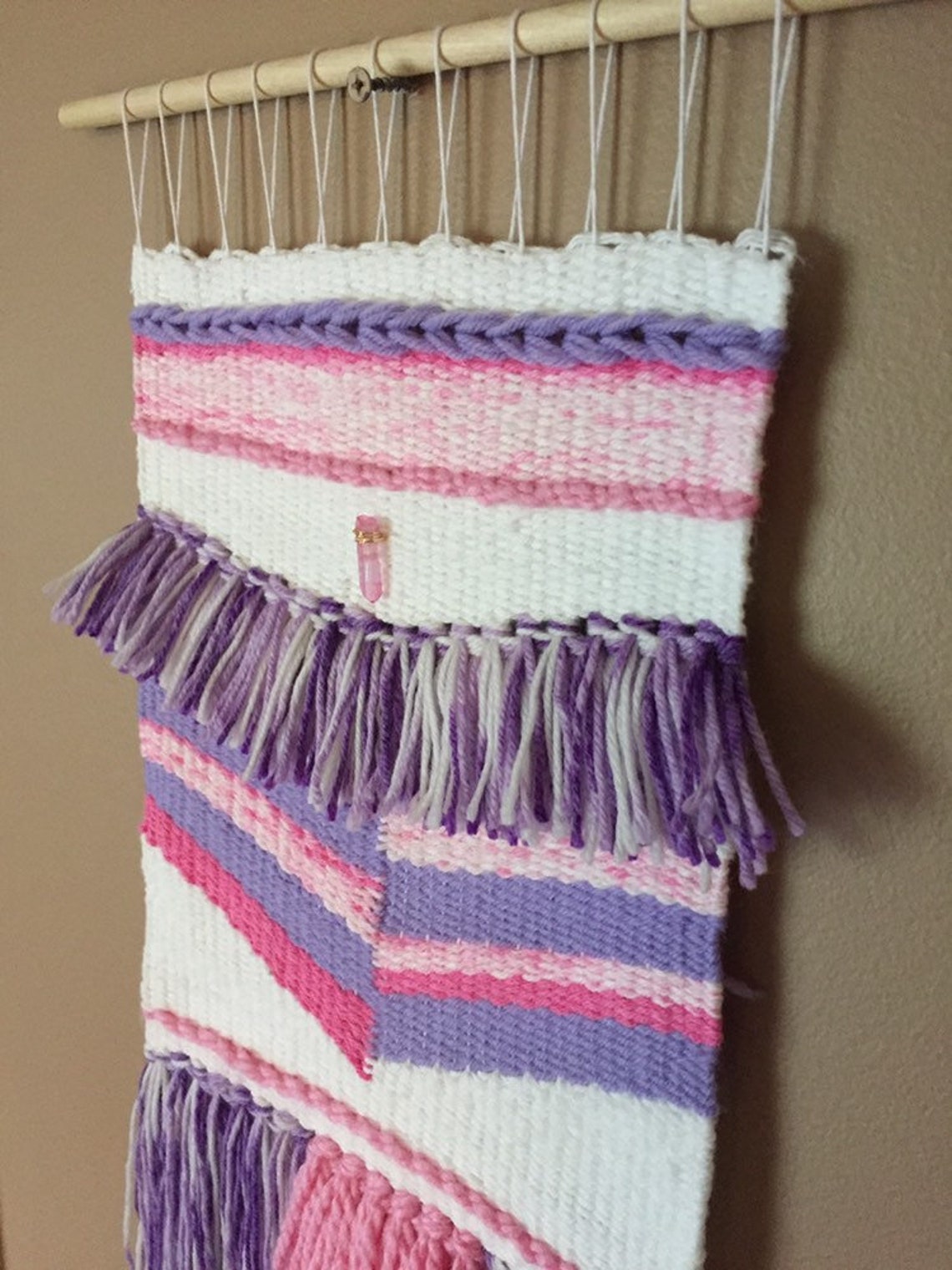 Pink Purple Wall Hanging Wall Art Tapestry Wall Etsy