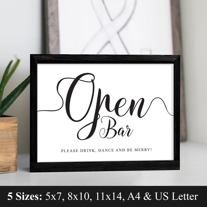 Free Open House Printables Etsy