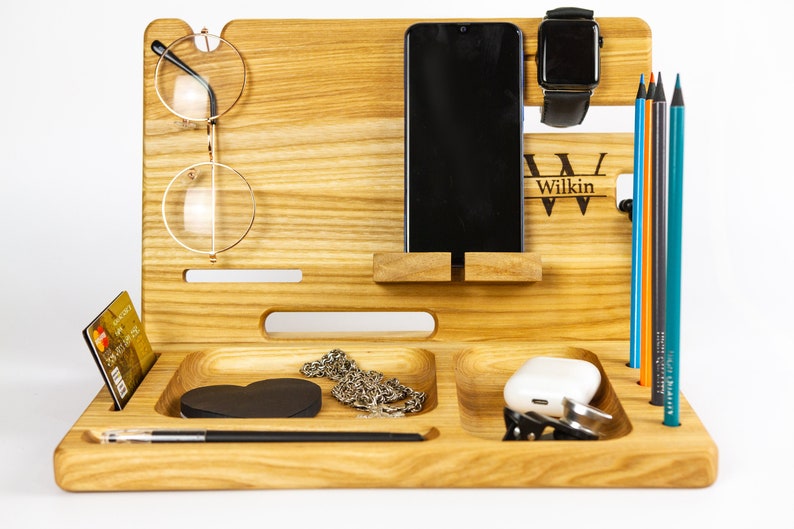 Tablet Stand Desk Organizer Corporate Gifts Christmas Etsy