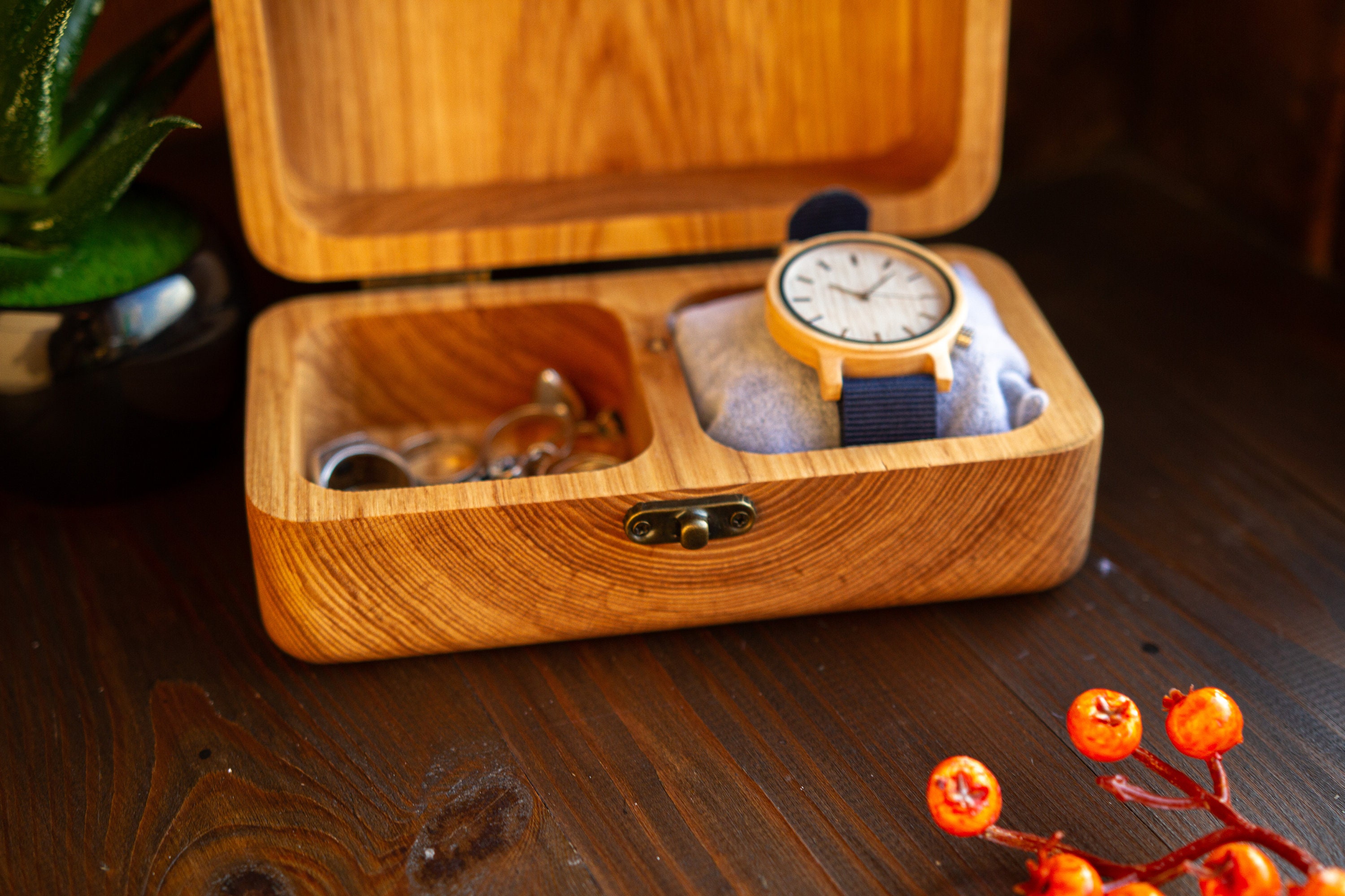 Watch Box for Men Groomsman Gift Watch Case Personalized Etsy