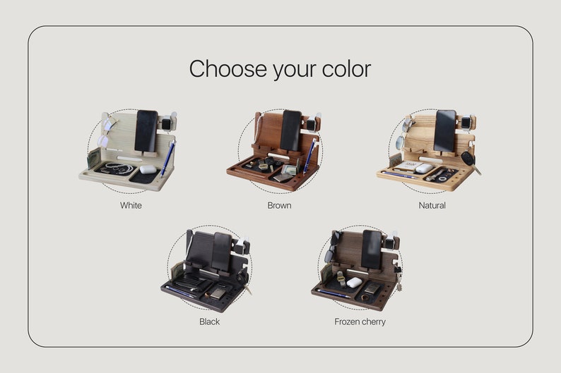 Tablet Stand Desk Organizer Corporate Gifts Christmas Etsy