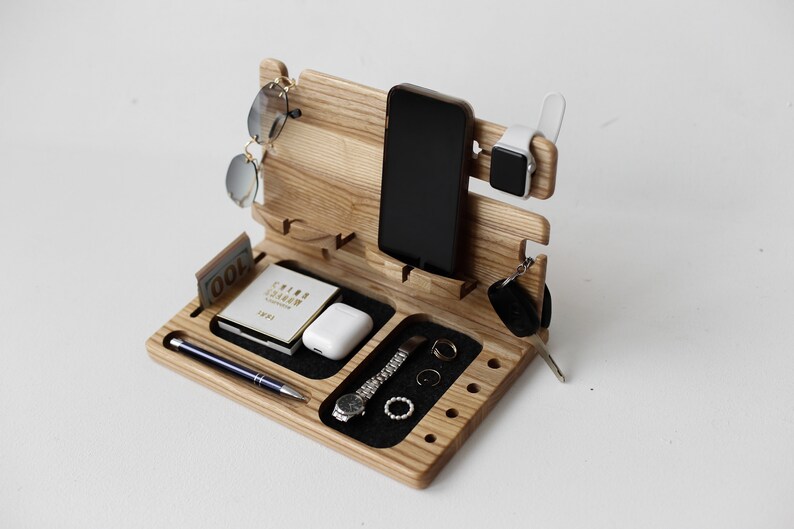 Tablet Stand Desk Organizer Corporate Gifts Christmas Etsy