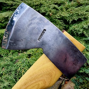 Handforged German Oberharzer pattern Forest/Camping Axe