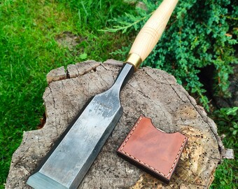 Ciseau de charpentier forgé à la main pour le travail du bois et la charpente