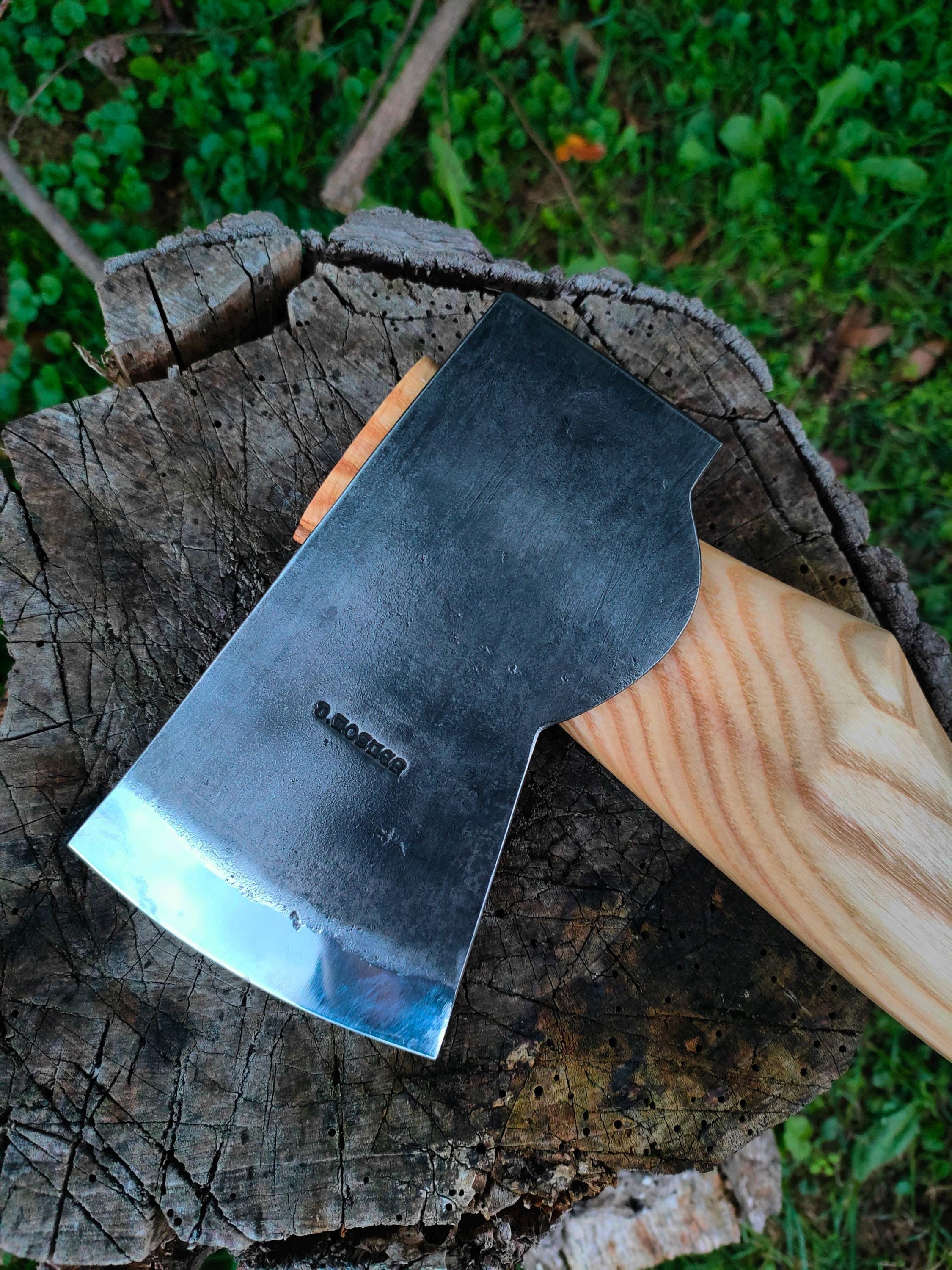 Gaine En Cuir Faite Main Pour Petite Hache Gransfors Bruk – Fabriquée Au Canada
