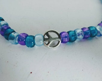 Custom Peace Kandi Choker