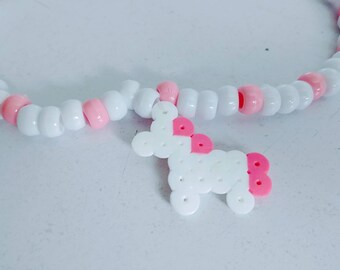 Custom Unicorn Kandi Necklace