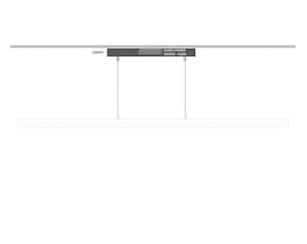 Ceiling Canopy System for Linear Suspension LED Fixtures