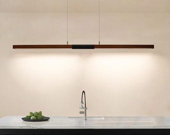 Donatello Linear Suspension LED Pendant | Custom Modern Light Fixture