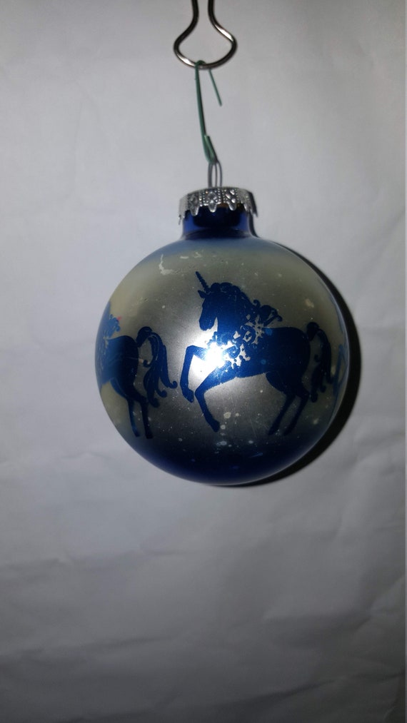 Earth Design 3 Glass Ball Christmas Tree Ornament