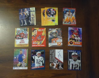 Tom Brady Card Lot - Etsy