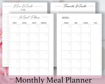 personal meal plan etsy personal diet planner