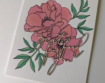Grateful for You - Peony