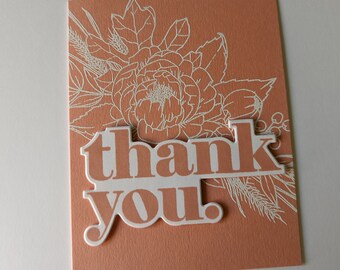 Thank You - Peony
