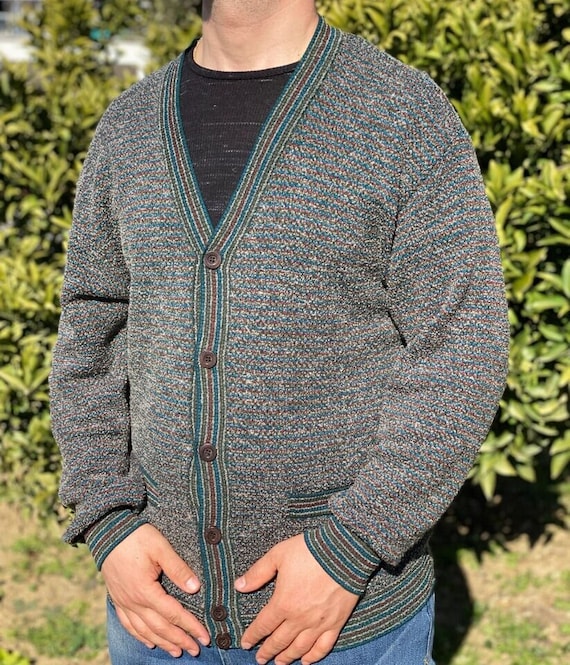 Knitted Cardigan Cardigan Uomo Missoni Missoni Uomo Cardigan Knit