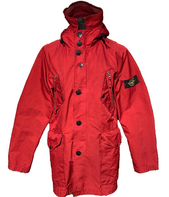 Stone island shop red coat