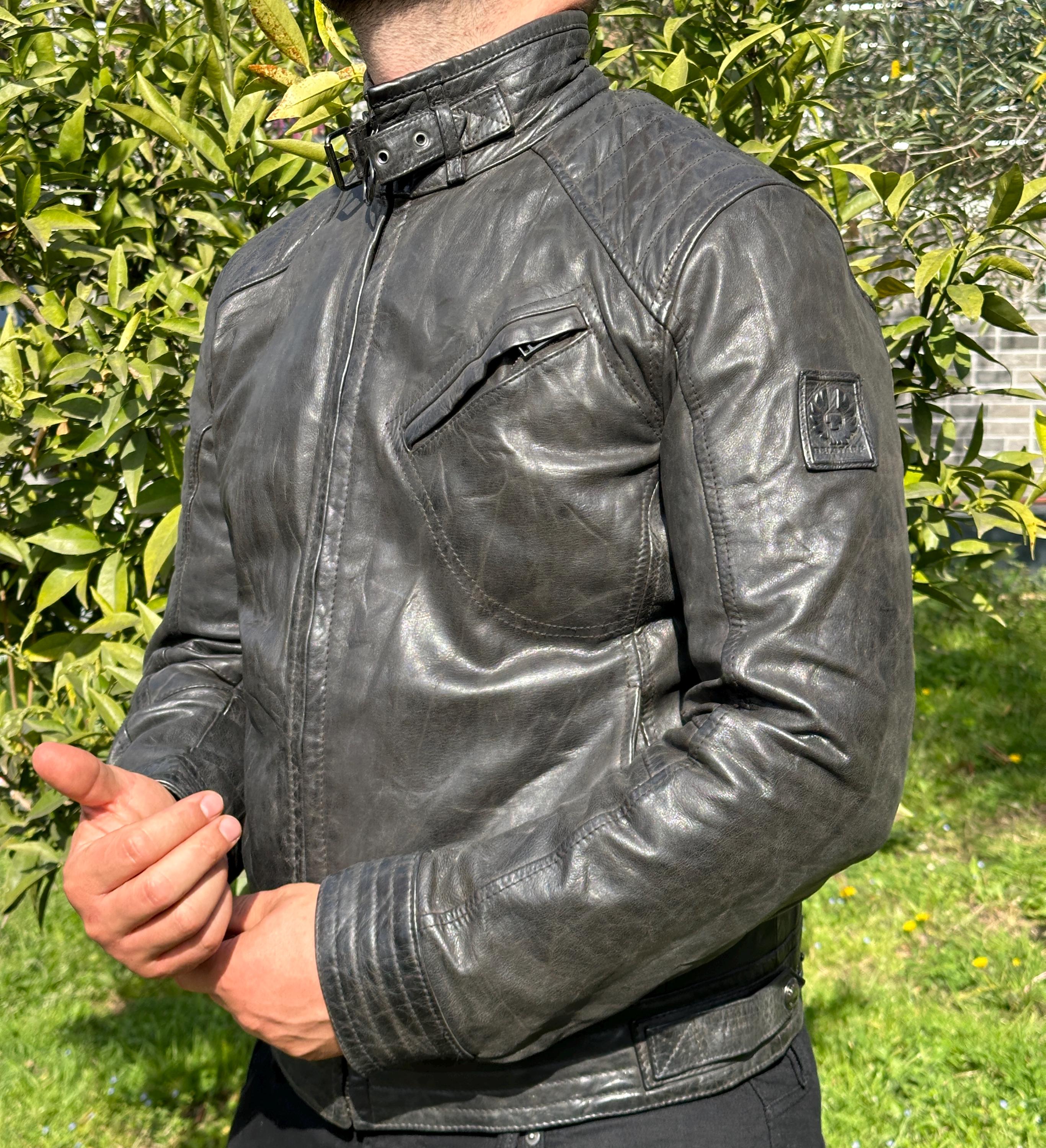 レザージャケット・コート [LEATHERY] OBLIQUE SUEDE MUSTANG JACKET [2 color] 2065_model_medium.jpg?v=1660315577
