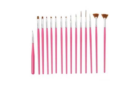 10-teiliges Nagelpinsel-Set Für Nagelkunst – Punktieren, Malen, Zeichnen