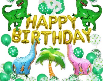 Dinosaur Balloons Garland Kit for Birthdays