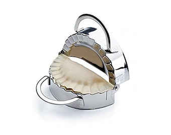 Stainless Steel Dumpling Ravioli Gyoza Dough Press Maker 3.75 inches