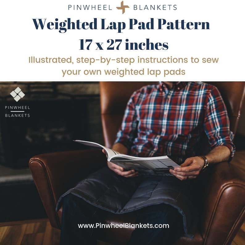 Weighted Lap Pad Sewing Pattern Stepbystep Instructions How to Make