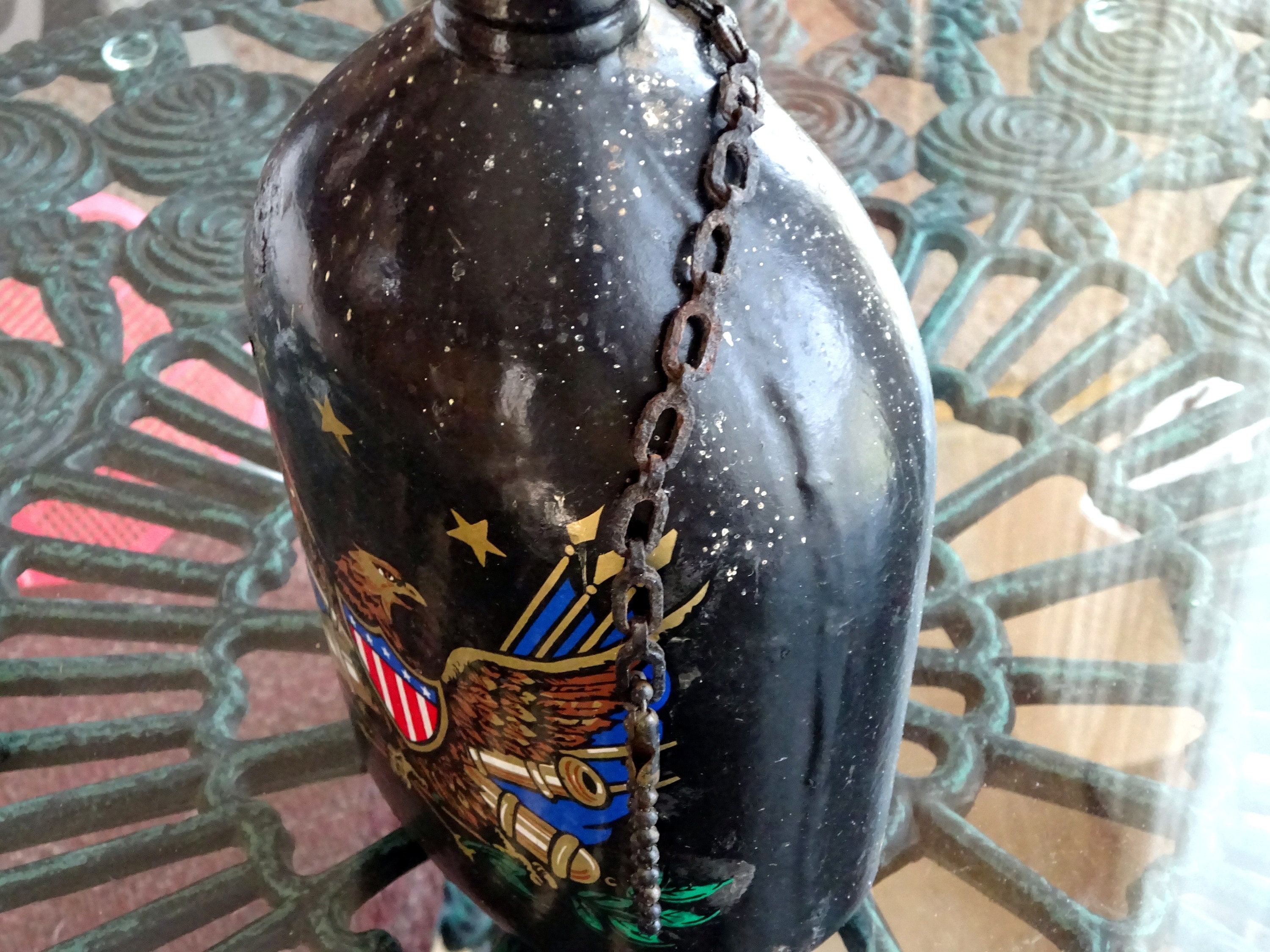 Vintage Military Canteen Collector Item Metal Flask with Etsy