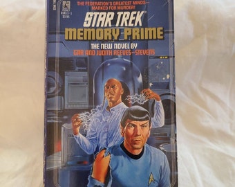 Star Trek Memory Prime by Gar & Judith Reeves-Stevens Book #42 Mass Market