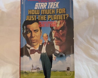 Star Trek How Much for Just the Planet? by John M Ford Book #36 1987 Mass Market
