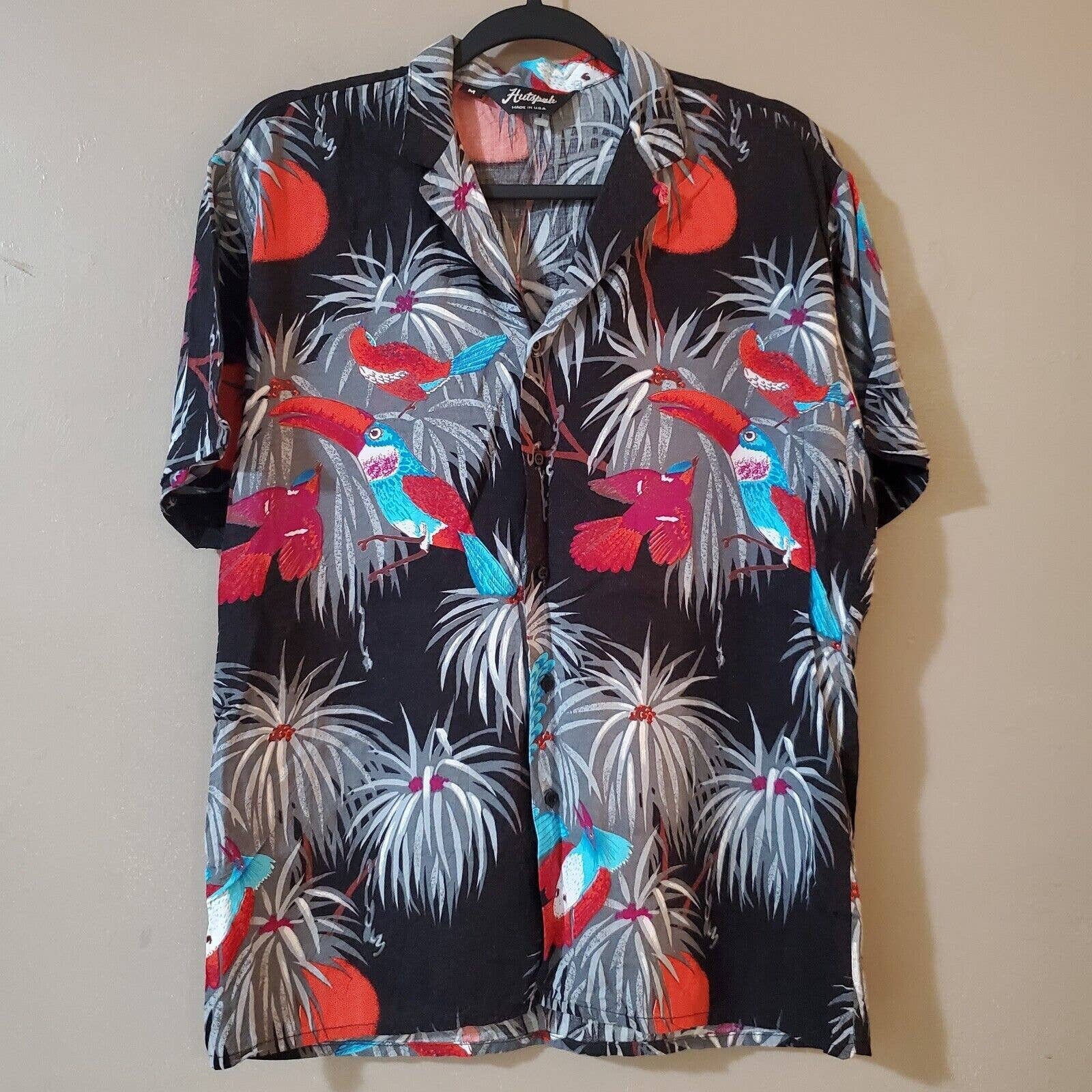 HUTSPAH Cocktails Shirt. Sz L. – RACQUET SOCIETY