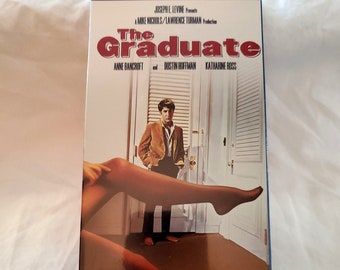 The Graduate VHS, 1999 MGM Studio Watermark SEALED Anne Bancroft, Dustin Hoffman