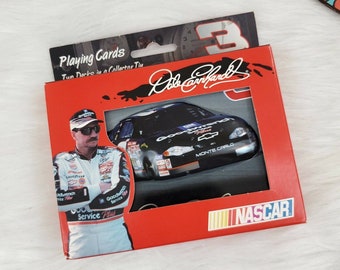 NEW Vintage 2000 NASCAR #3 Dale Earnhardt Playing Cards 2 Decks Collectors Item