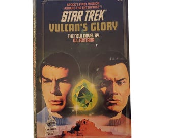 Star Trek Vulcans Glory by DC Fontana Book #44 1989 Mass Market Paperback
