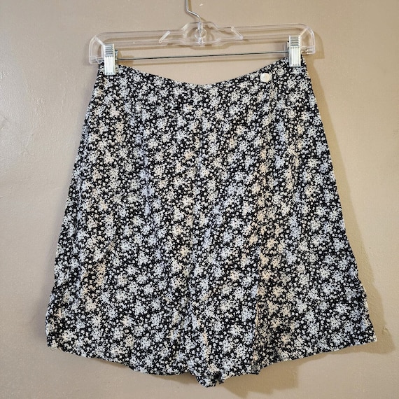 VTG California Influence Womens Skort Size 4 Black