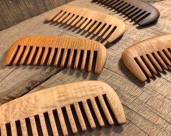 Handmade Wood Comb (WIDE TOOTH)