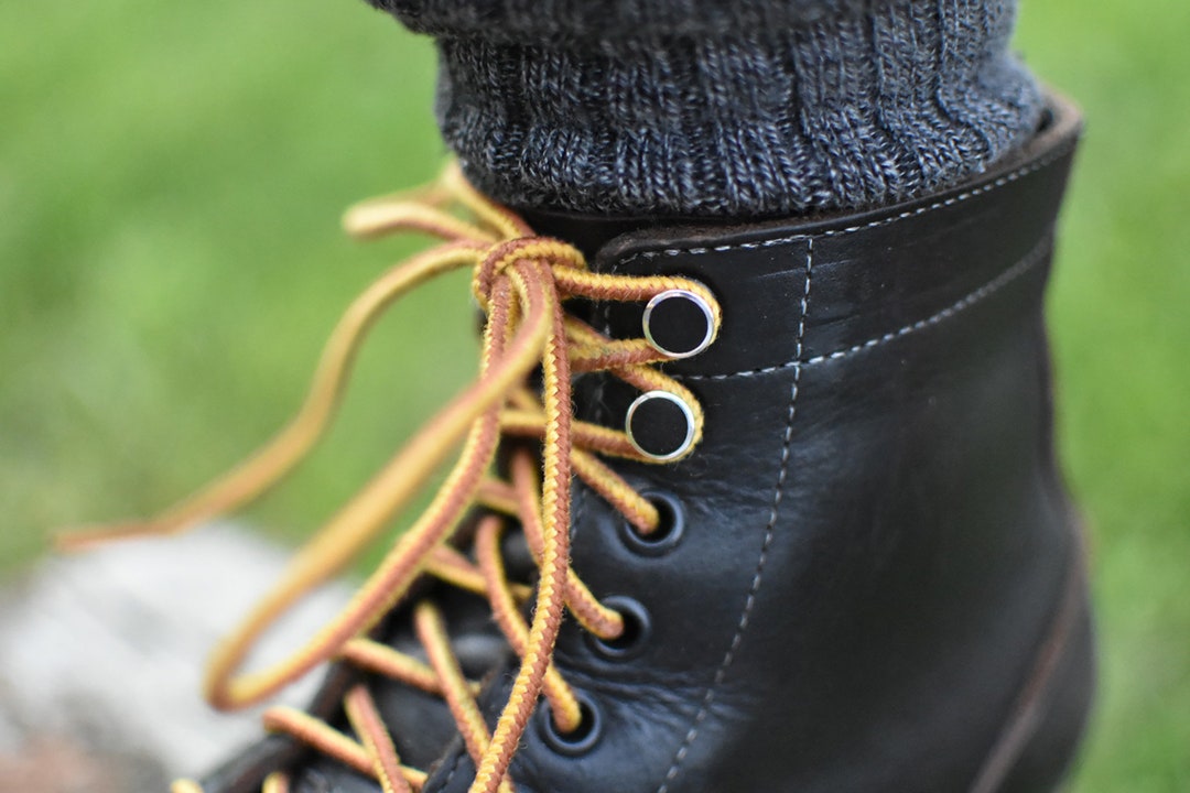 Heel Lock Quick Tie Boot Laces Elastic Combat Bootlaces LaceLinks