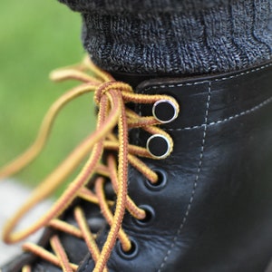20 Sets Boot Hooks Lace Fitting With Rivet Buckle for Repair Camp Hike  Climb Leather Boot Shoes Fix C1098 