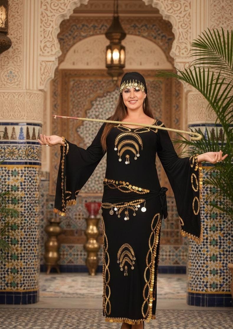 black and gold egyptian dress 1920s Black Egyptian Sheer Gown – Annie's Ibiza Online
