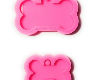 Dog Bone Silicone mold Keychain,Craft supplies,Resin Craft,Resin Mold