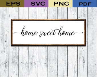 Free Free 160 Etsy Home Sweet Home Svg SVG PNG EPS DXF File
