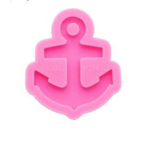 Shiny Anchor Keychain Mold  - Anchor Silicone Mold - Epoxy Resin Mold - Silicone Key Chain Mold,Craft supplies,Resin Craft,Resin Mold