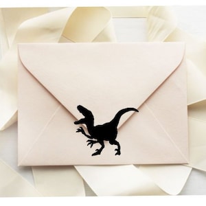 Dinosaur Vinyl Stickers - Theme Party Stickers - Vinyl - Party Invitations - Envelope Seals - Planner Stickers
