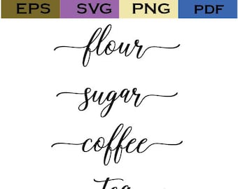 Download Tea Coffee Sugar Svg