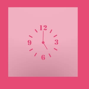 Clock stencil - clock Cookie  stencil -  Time Clock Stencil - Cookie Stencil -Craft  Stencil - Reusable Stencil -5 o clock stencil