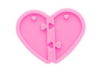 ZZbaixinglongan notable Silicone Love Heart Shape Hole Mold Diy Craft Epoxy Resin Molds Necklaces Pendant Jewelry Making Mould None H01 ZZbaixinglongan notable Silicone Love Heart Shape Hole Mold Diy Craft Epoxy Resin Molds Necklaces Pendant Jewelry Making Mould None H01