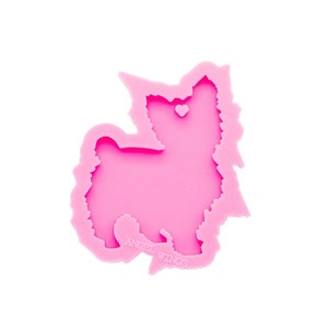 RESINMOLD Yorkie Keychain Mold, Yorkie Dog Shape Silicone Mold, Yorkie Dog Mold, Yorkie Dog Resin Mold, Yorkie Dog Mould, Yorkie Dog