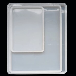 Epoxy resin molds, Silicone molds, 3 sizes available, epoxy resin, DIY resin tray coaster molds, Craft Supplies